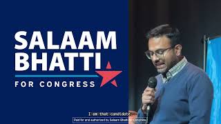 August 4 is Election Day. Vote for Salaam.