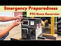 Emergency Preparedness - PTO Home Generator