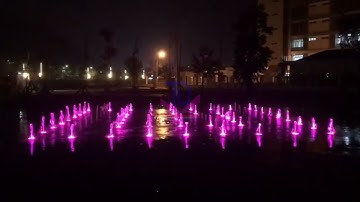 Đài Phun Nước Âm Sàn PLC Tại Công Viên Artemis - Chiềng An - Sơn La