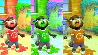 My Talking Tom Cat 😺 New Colours Gameplay 🧀🧀#talkingtomcat2025 screenshot 1