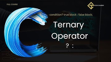 C14. Ternary Operator in C