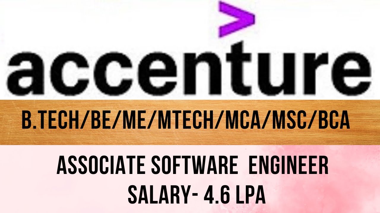 Accenture Off Campus Hiring Associate Software Engineer Apply Now - YouTube