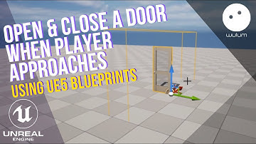 Open and Close a Door when Player Approaches - Blueprints with Unreal 5