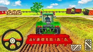 Harvester Farming Tractor Driving Simulator 2020 - Android Gameplay screenshot 4