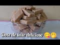 Doce de leite de corte super rápido e fácil 😋😋