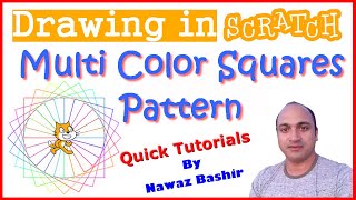 How to Draw Squares Design/Pattern in Scratch | Multi Color screenshot 5