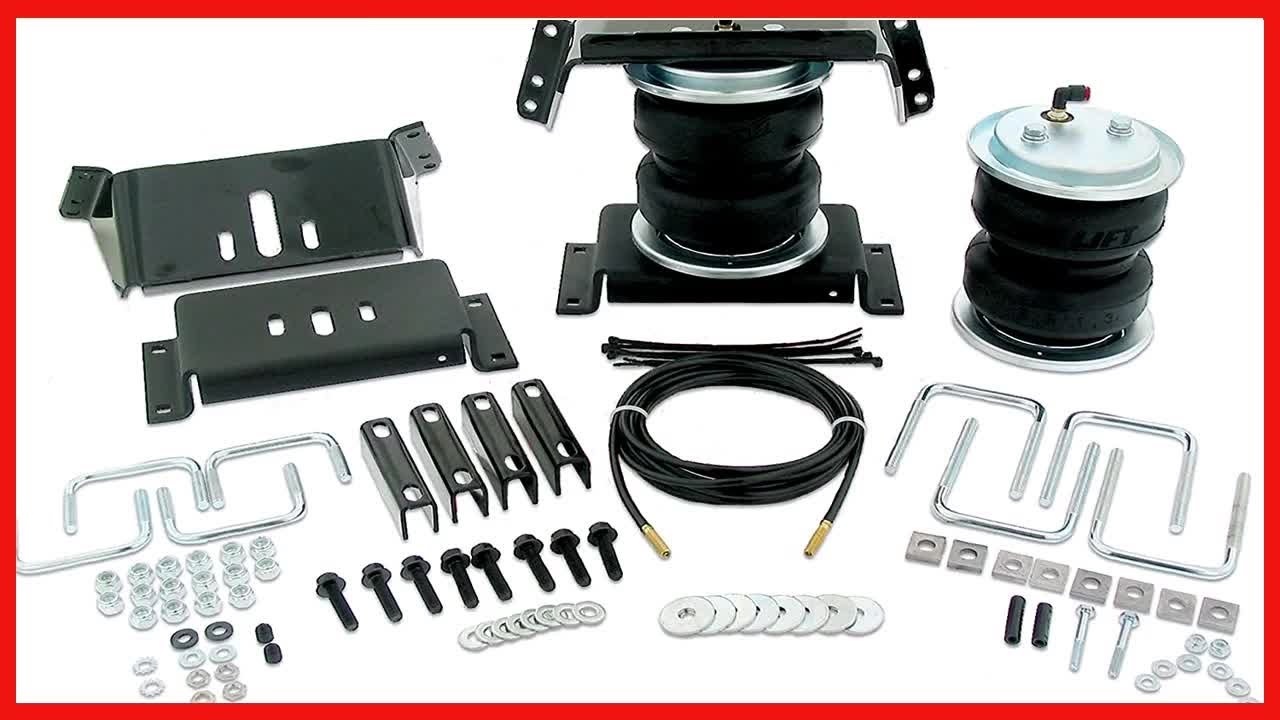 Restore Control And Confidence When Towing With Fully Adjustable Air Spring Load Support System