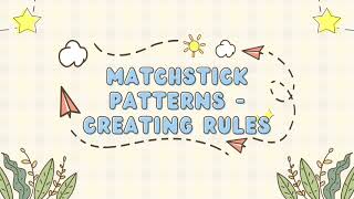 Matchstick patterns  Creating rules #maths #algebraclass6 #mathclass6 #freemathcoaching
