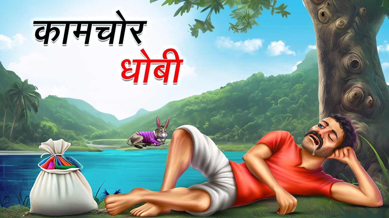 कामचोर धोबी | KAMCHOR DHOBI | HINDI KAHANIYA | HINDI STORIES