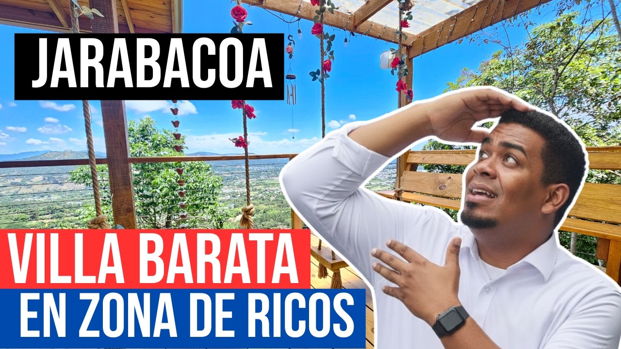 🌄LA VILLA MAS BARATA EN HAMACA DE DIOS | JARABACOA | TOTALMENTE AMUEBLADA