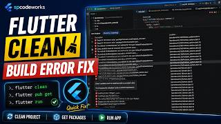 Flutter Build Error வந்தா இதை Try பண்ணுங்க! 🔥 | Flutter Tips | SPCODEWORKS | Android Studio |Flutter