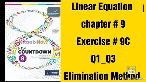 oxford new countdown book 8 third edition | chapter 9 |   Exercise 9C | Q1_Q3 complete