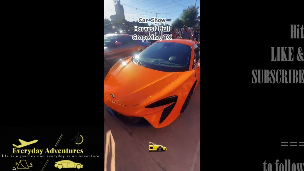 Car Show at Harvest Hall Grapevine Texas