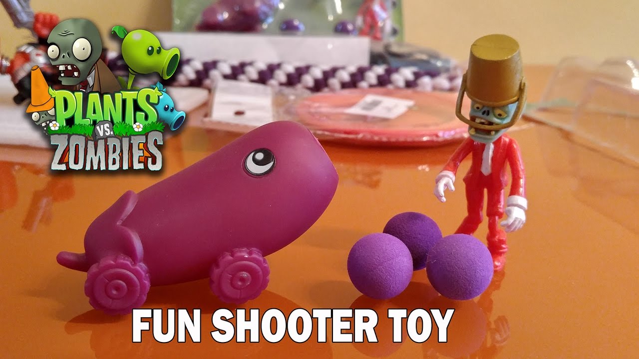Plants vs Zombies Peashooter Shooter Eggplant from Gearbest YouTube