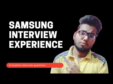 samsung research interview questions