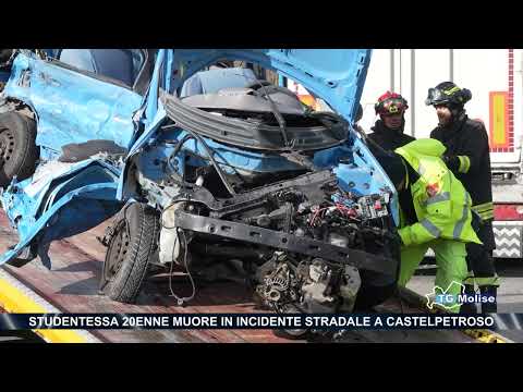 Video Studentessa 20enne muore in incidente stradale a Castelpetroso