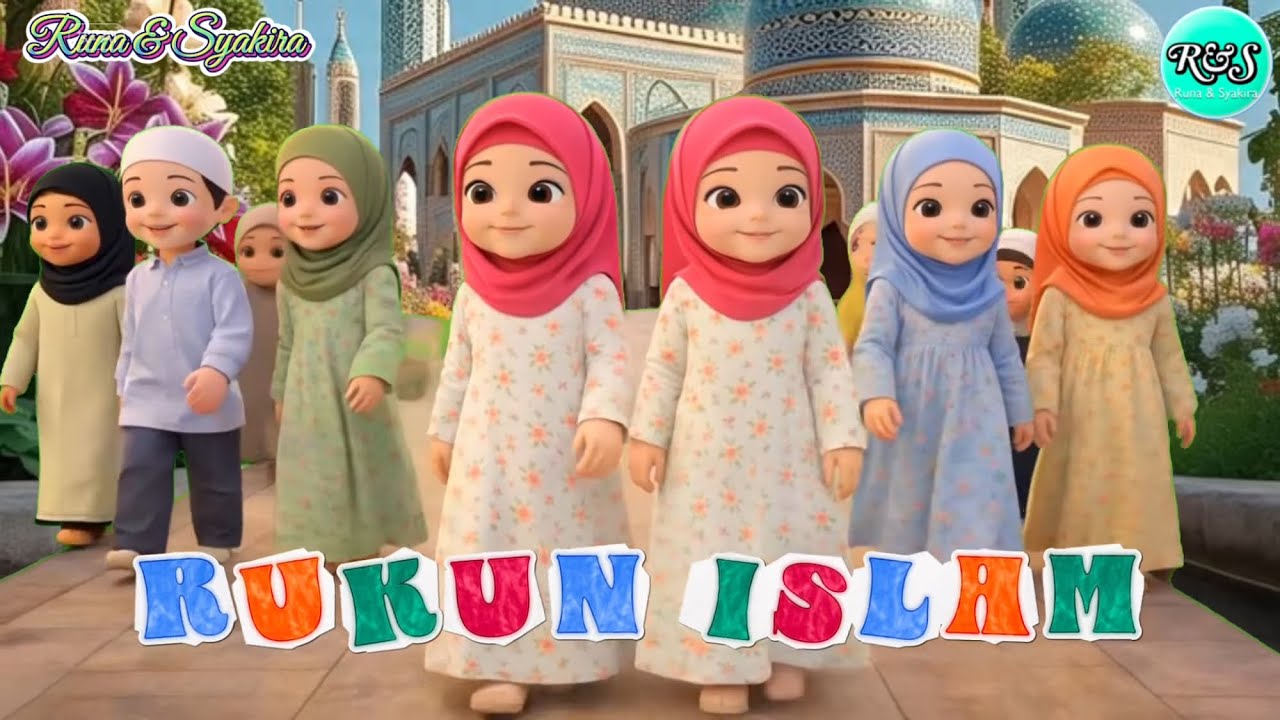 Lagu RUKUN ISLAM - Runa & Syakira Official #laguanakislami #runasyakira ...