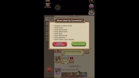 [Mushroom Rush SEA] Mod Nấm lùn tiến lên, Trailer Mod By GameVietZ v6.05