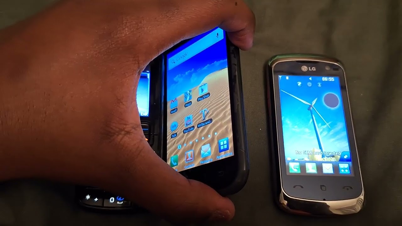 Nokia 3110c vs Samsung Galaxy S vs LG Arena II/Cookie Gig | Speed Test