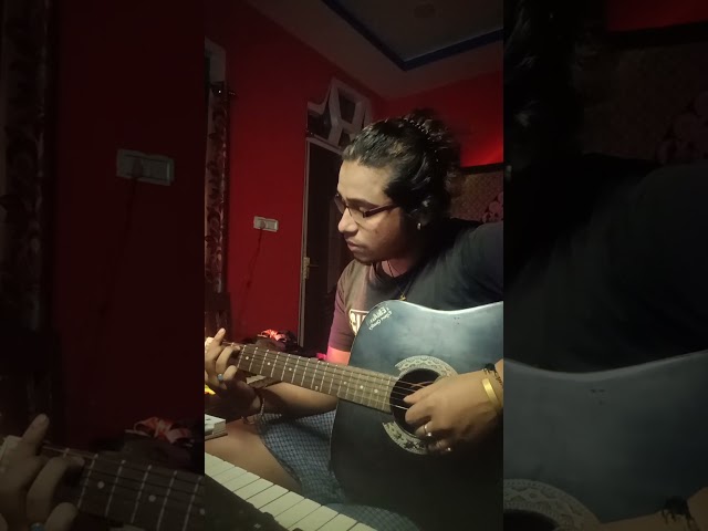 Ajori Hola Ne || Assamese Romantic Song || Raj Bordoloi #shorts #guitarcover class=