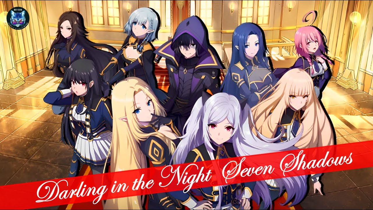 Kage no Jitsuryokusha ni Naritakute! Ending Full『Darling in the Night』by  Seven Shadows 