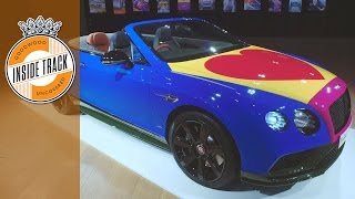 Athlete Statistics One of a kind Bentley Continental designed by Godfather of British pop art
