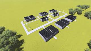 360 View of Emergency Rapidly Deployable Structures