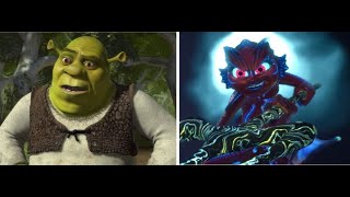 Shrek Vs Nerissa Full Fight (freaking epic)