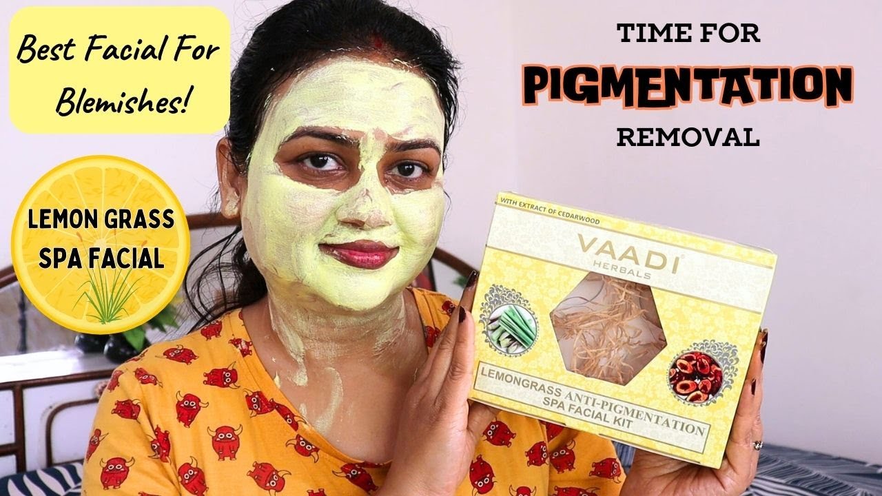 Remove Pigmentation And Get Younger Glowing skin with Vaadi herbles Anti Pigmentation Spa Facial Kit