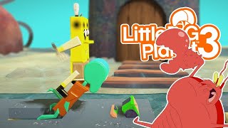 LittleBIGPlanet 3 - SpongeBob T-Bagged Squidward [SpongeBob Deathrun] - PS4