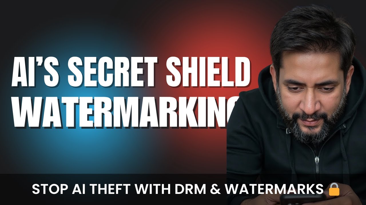 AI Model Protection with DRM & Watermarking 🔒 | Explained Simply