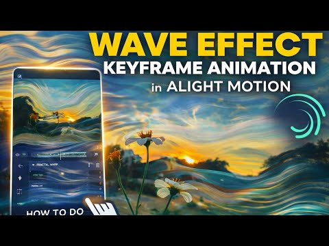 SMOOTH Wave Warp Effect Tutorial 🌊 | Alight Motion Easy Tutorial 2026 #alightmotion