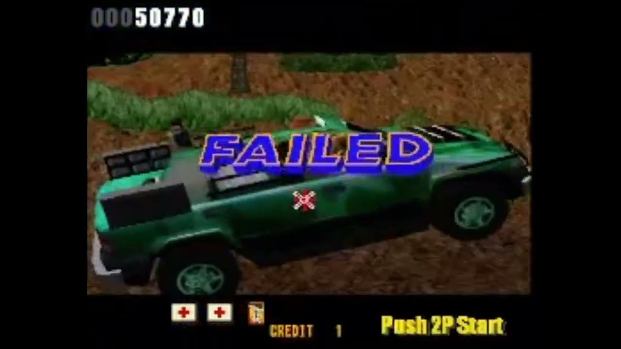 The Lost World: Jurassic Park – Arcade Longplay / Complete Playthrough (1997) [Retro Gaming]