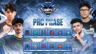 [🔴LIVE ] GOATS OF BANGLADESH || PRO PHASE DAY×2 || CREWX OFFICIAL @Blade_On_Top @Flickerz7 screenshot 1