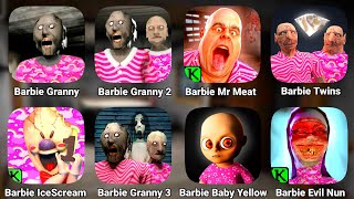 Barbie Granny All Mods | Barbie Twins | Barbie Granny 2 | Barbie Granny Game | Yellow  Barbie Baby  screenshot 3