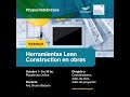 Herramientas Lean Construction en Obras