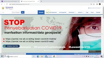 Download Data Spasial di Indonesia dengan menggunakan Inageoportal (Praktikum Integrasi SIG 2021)