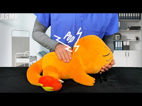 [ASMR] Pokémon Chiropractic Adjustment on Your Charmander | Whispering & Soft Spoken Roleplay