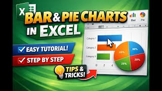 Bar chart and Pie chart using Excel