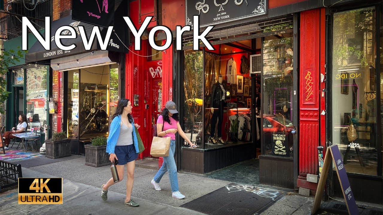 New York City Walking Tour [4K]: Lower East Side | Ludlow
