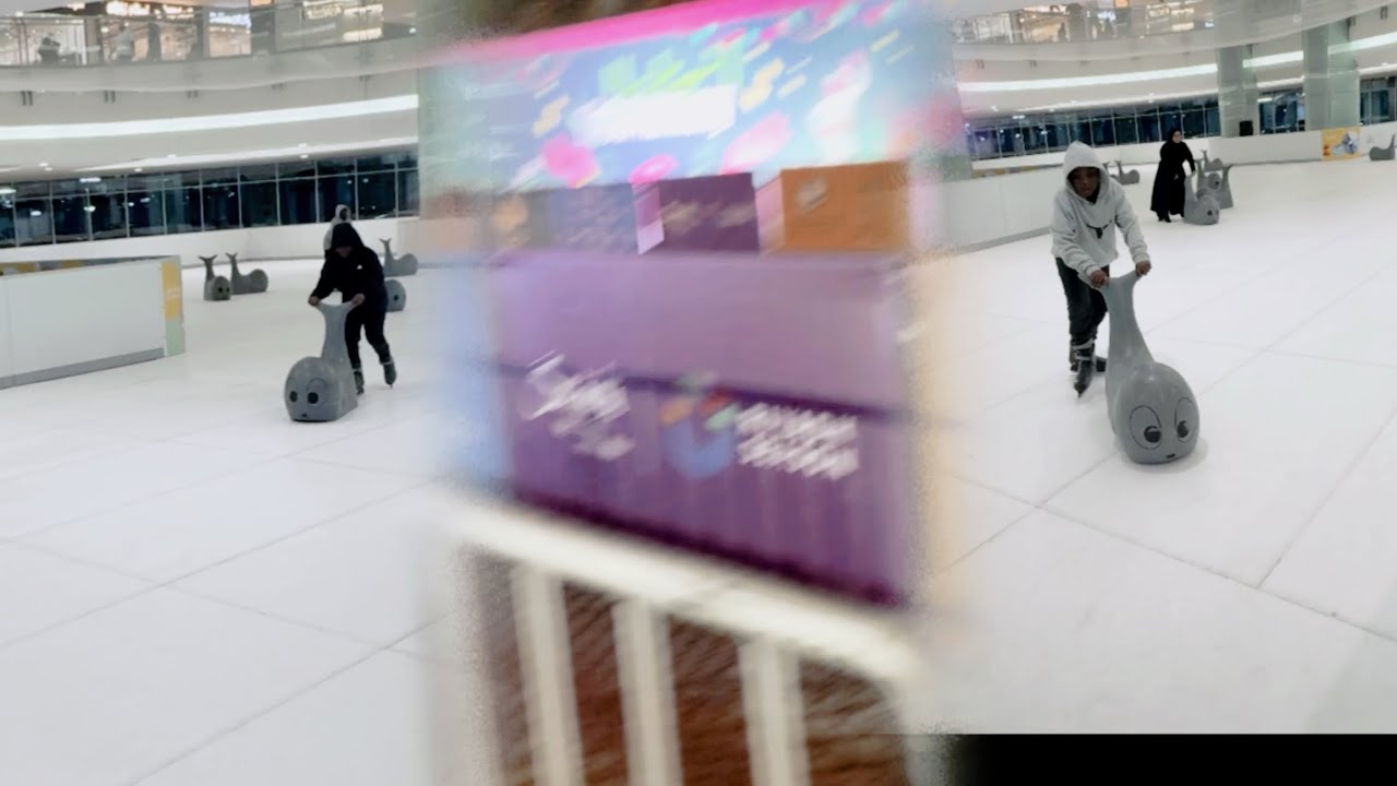 ‏اليوم في 🥶 مكان التزلج ￼⛸️⛷️