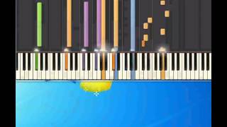 A cosa pensi   Masini Marco [Piano tutorial by Synthesia]