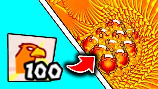 Insane 100+ Wizards In Bloons TD Battles... screenshot 3