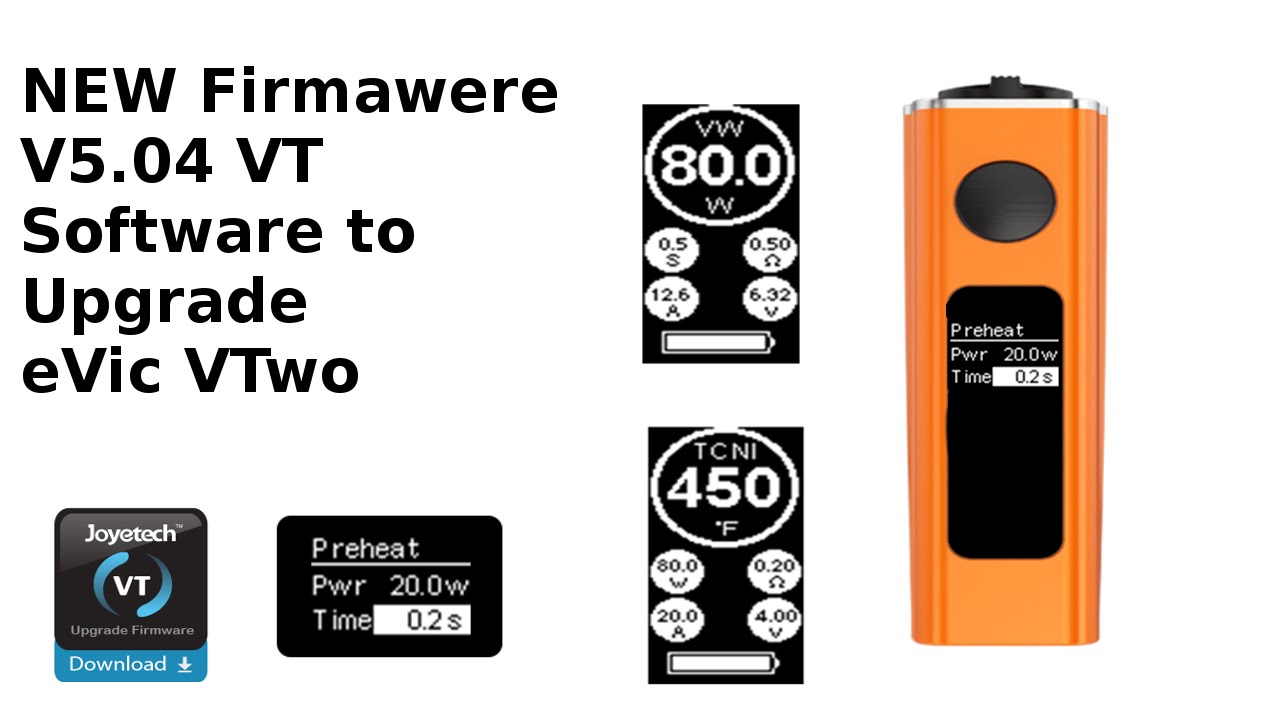 elfbar nachfüll pod läuft aus NEW Joyetech firmware V5 04 for eVic VTwo,VTwo Mini,eGrip II,Cuboid  Mini,Cuboid,eVic VTC Mini