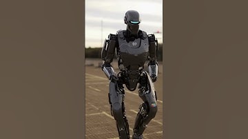 Prototype of a bipedal military weapon #robot #robots #military #prototype #ai #aivideo #animation