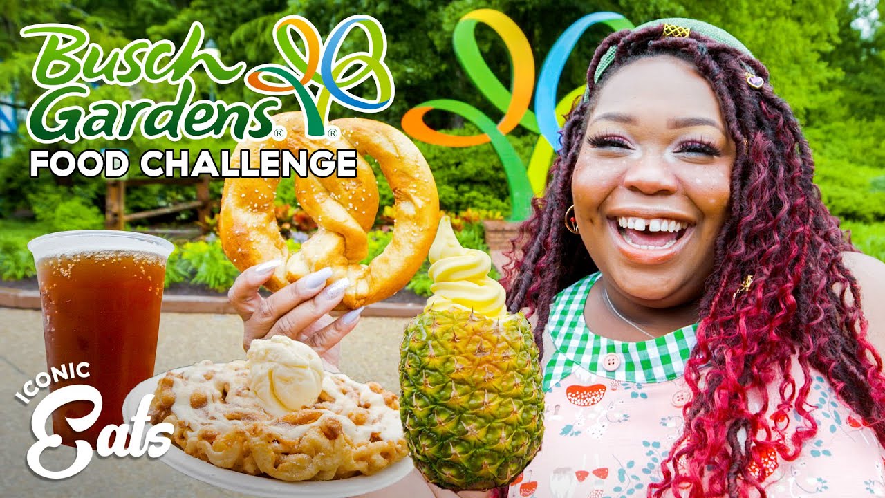 Ultimate Busch Gardens Challenge: Trying All Of The Williamsburg Virginia Treats | Delish