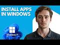 How to Download Apps in Laptop &amp; PC Windows Step by Step (Beginner Tutorial)