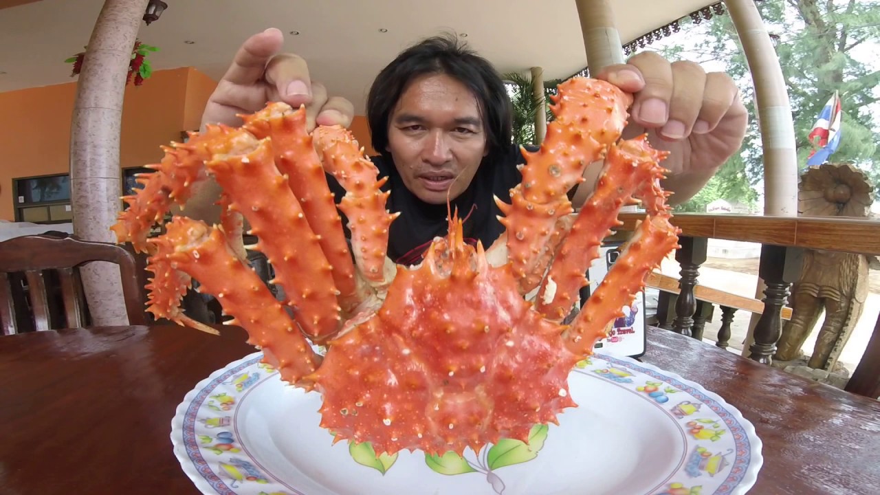 ปูยักษ์ ปูอลาสก้า ปูทาราบะ โผล่..ที่.บางเบิด ในราคาตัวละ 680 บาท อร่อยสุดคุ้ม ปูอลาสก้าแม็คโคร