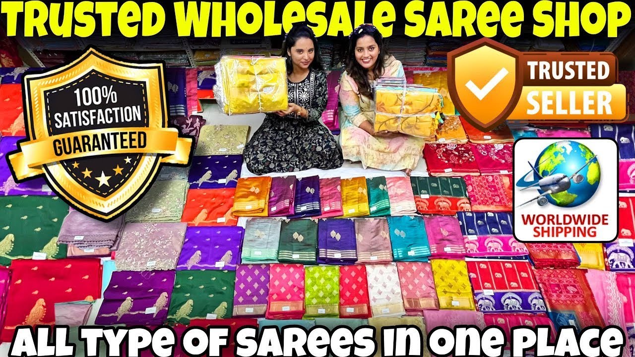 ✨Lowest Prices! Trusted Wholesale Saree Market Chennai | House of Sarees Mylapore