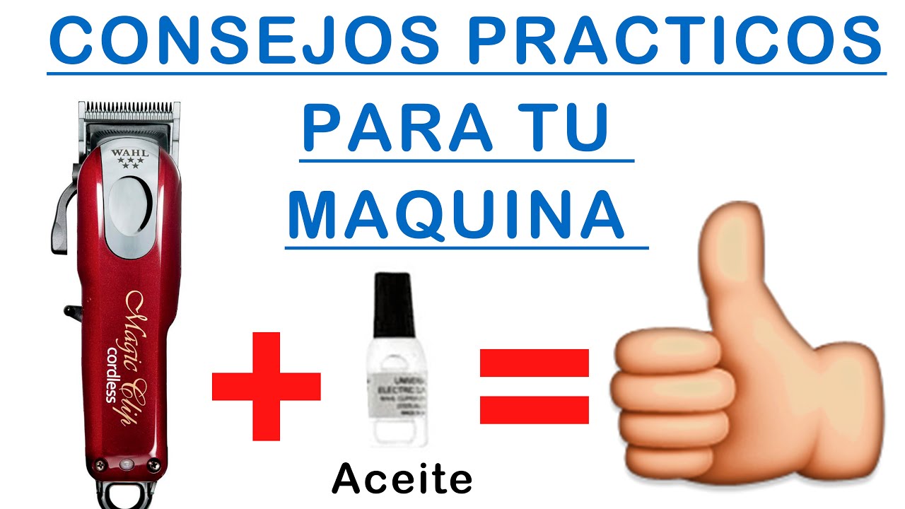 CONSEJOS PRACTICOS PARA TU MAQUINA DE CORTAR - Full Barberia Store 